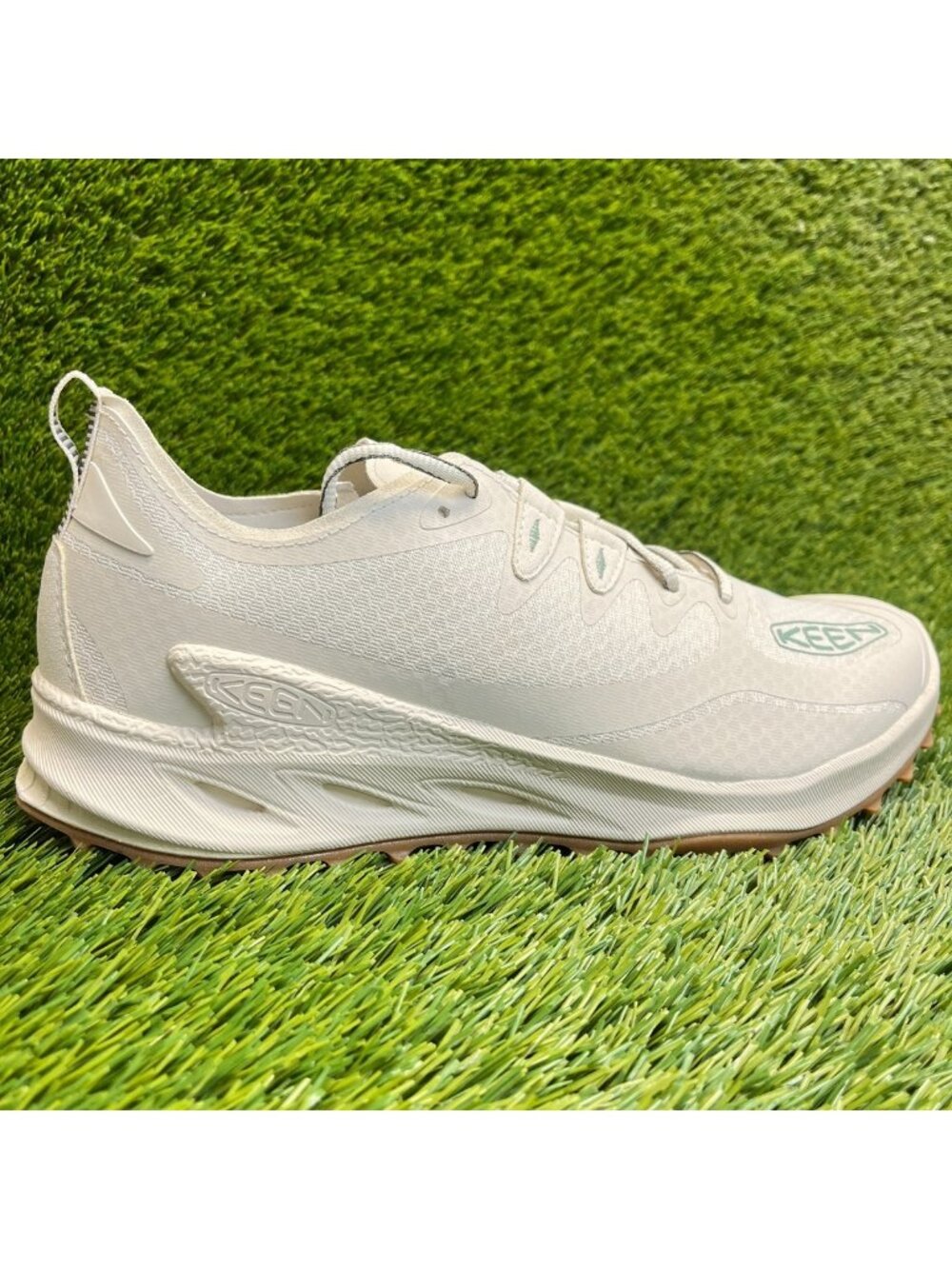 Keen Zionic Speed Womens Size 12 Mens 10 Cream Athletic Hiking Shoes Sneakers